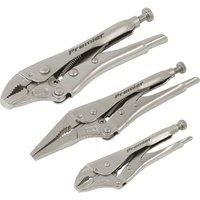 Sealey Locking Pliers Set 3pc - AK6876