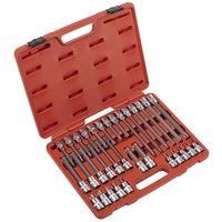 Sealey AK2194 Premier TRX-Star Socket Bit Set 1/2"Sq Drive 32pc