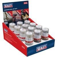 Sealey AK5700DB Assorted Drill Bit Set - Display Box of 12