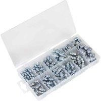 Sealey Grease Nipple Assortment 130pc - Metric, BSP & UNF AB009GN