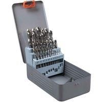 Sealey Left-Hand Spiral Drill Bit Set 25pc - AK8191