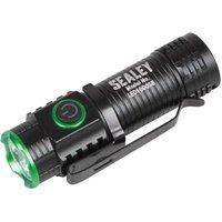 Sealey LED1000SB Super Beam 1000lm Rechargeable SMD LED 10W Pocket Light