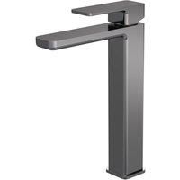 Nuie Windon Tall Mono Basin Mixer Tap - Brushed Gun Metal