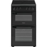 Hotpoint HD5V92KCBUK 500mm Electric Cooker - Black (IP-ID708098896)