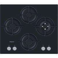 HOTPOINT HGS 62S/BK Gas Hob - Black