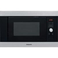 Hotpoint MF25GIXH 25L 900W Builtin Microwave & Girll  Stainless Steel