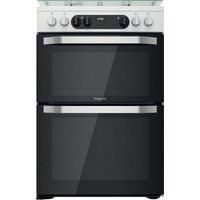 Hotpoint HDM67G9C2CW/UK Dual Fuel Cooker with Double Oven - White - A Rated - F159333