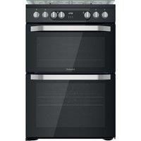 Hotpoint HDM67G9C2CB/UK Dual Fuel Cooker with Double Oven - Black - A Rated - F159462