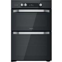 Hotpoint HDM67I9H2CB/U Induction Electric Cooker with Double Oven - Black - A Rated - F159468