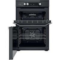 Hotpoint HDM67I9H2CB/U Induction Electric Cooker with Double Oven - Black - A Rated - F159468