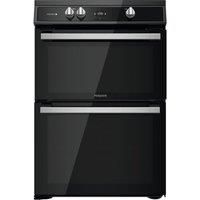 Hotpoint HDT67I9HM2C/UK Induction Electric Cooker with Double Oven - Black - A Rated - F159473