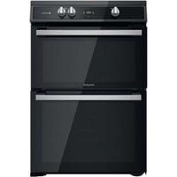 Hotpoint HDT67I9HM2C/UK Induction Electric Cooker with Double Oven - Black - A Rated - F159473