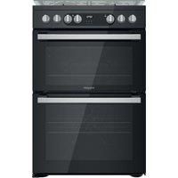 Hotpoint HDM67G9C2CSB/UK Dual Fuel Cooker with Double Oven - Black - A Rated - F159505