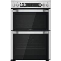 Hotpoint HDM67V9HCX 60cm Electric Cooker in St St Double Oven Ceramic