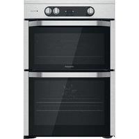 Hotpoint HDM67I9H2CX/UK Induction Electric Cooker with Double Oven - A Rated - F159513