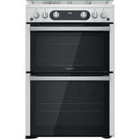 Hotpoint HDM67G0C2CX/U Gas Cooker with Double Oven - A+ Rated - F159552