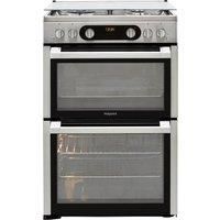 Hotpoint HDM67G0C2CX/U Gas Cooker with Double Oven - A+ Rated - F159552