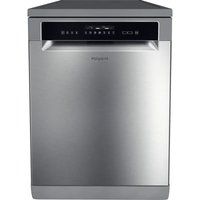 Hotpoint HFP5O41WLGX 60cm Dishwasher in St Steel 14 Place Setting A