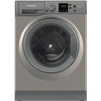 Hotpoint NSWM863CGGUKN 8kg 1600rpm Freestanding Washing Machine With SteamHygiene  Graphite