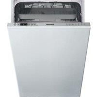 Hotpoint Hsic3M19Cukn Integrated 10Place Slimline Dishwasher  Silver