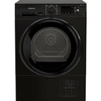 Hotpoint H3D81BUK 8kg Condenser Tumble Dryer in Black B Rated