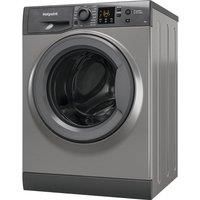HOTPOINT NSWR 743U GK UK N 7 kg 1400 Spin Washing Machine  Graphite, Graphite