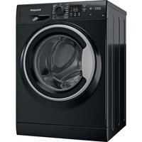 Hotpoint NSWM743UBSUKN 7Kg Washing Machine with 1400 rpm - Black - D Rated