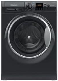 Hotpoint NSWM845CBSUKN 8Kg Washing Machine with 1400 rpm - Black - B Rated