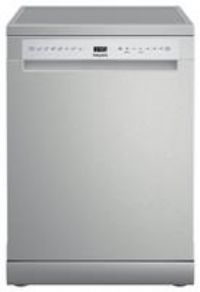 Hotpoint H7FHS51X 60cm Dishwasher in Silver 15 Place Setting B Rated