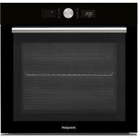 HOTPOINT Multiflow SI4 854 P BL Electric Pyrolytic Oven - Black, Black