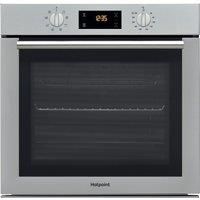 Hotpoint SAEU4544TCIX Built In Electric Single Oven in Inox 71L