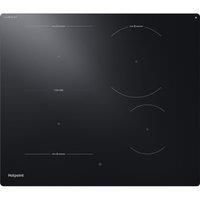 Hotpoint HTX6014DCF 59cm 4 Burners Induction Hob Touch Control Black