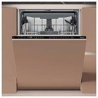 Hotpoint Maxi Space Integrated Dishwasher - C-Rated Black control pan H7IC16M6UK