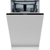Hotpoint HP4ID11CS80UK Dishwasher Slimline 45cm 10 Place Black D