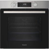 Hotpoint HO 258HZ X UK Class 2 Built In 60cm Electric Single Oven Black A+