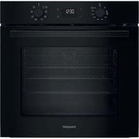 Hotpoint HO475PBUK Built In Electric Single Oven in Black 71L