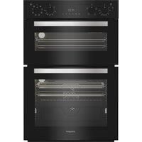 Hotpoint Built-In Electric Double Oven with Air Fry - Black DIH82G1AB