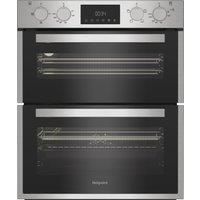 Hotpoint DUH10DIX Built Under Electric Double Oven in Stainless Steel