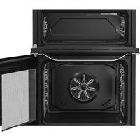 Hotpoint HDE6IDC2X Double Oven Electric Cooker with 4 Zone Induction Hob - Stainless Steel