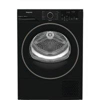 Hotpoint C HD 93M BB UK FabicCare Heat Pump Tumble Dryer 9 Kg Black A++ Rated