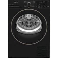 Hotpoint C HD 94M BBS UK Fabric Care Heat Pump Tumble Dryer 9 Kg Black A+++