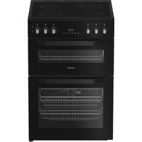 Hotpoint Hte6Vdcb1 - Electric Twin Cooker With Multiflow Technology - Black