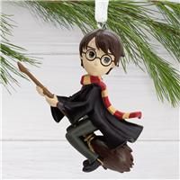 Hallmark Harry Potter with Broomstick Hanging Ornament