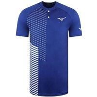 Mizuno Shadow Polo, Unisex Adult, unisex_adult, Polo, K2GA0012, True Blue, M