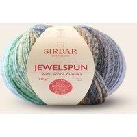 Sirdar Jewelspun with Wool Chunky, Shimmering Sea Glass (200), 200g