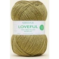 Sirdar Loveful Recyled Acrylic Yarn, Moss, 100g