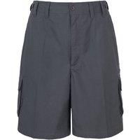 Trespass Mens gally Water Repellent Hiking Cargo Shorts (M) (Graphite)