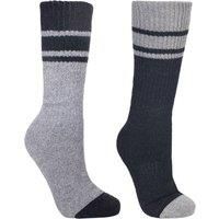 Trespass Mens Hitched Two Tone Anti Blister Hiking Boot Sock  TP323