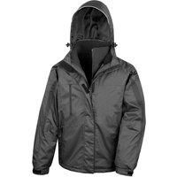 Result Mens 3 In 1 Softshell Waterproof Journey Jacket With Hood RW3694