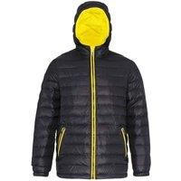 2786 Mens Hooded Water & Wind Resistant Full Zip Padded Jacket/Coat RW3424